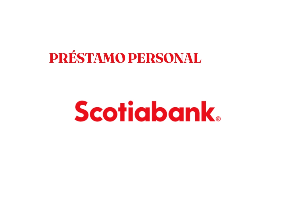 Prestamo mas Préstamo Personal Scotiabank